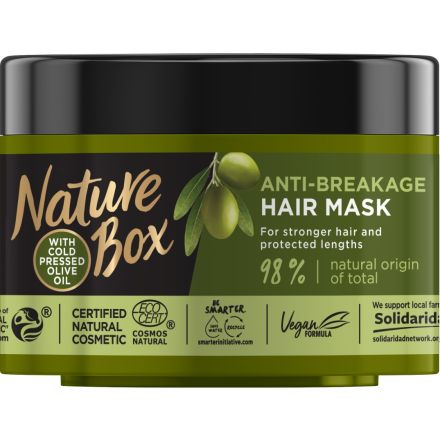 NATURE BOX Маска за дълга и увредена коса, 200мл.