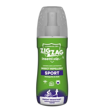 ZIG ZAG SPORT Репелент лосион без миризма устойчив на изпотяване, 100 мл.