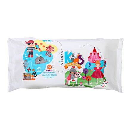 VELNEA KIDS Детски мокри кърпички, 64бр.