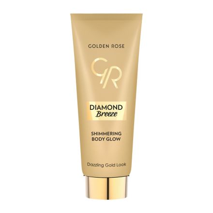 GOLDEN ROSE DIAMOND BREEZE Лосион за тяло с блясък ефект DAZZLE GOLD