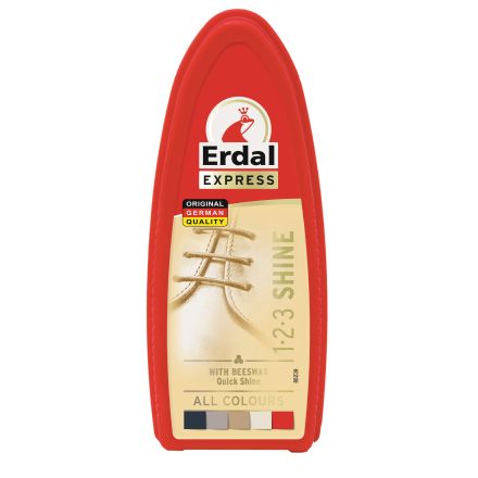 ERDAL 123 Гъба безцветна гланц за обув.6б/к