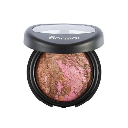 FLORMAR Печена пудра 25 Marbel pink gold, 9г