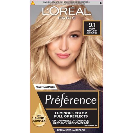 L'OREAL PARIS PREFERENCE RECITAL Боя за коса 9.1 VIKING