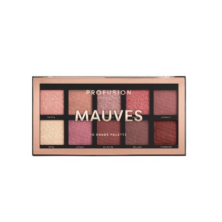 PROFUSION Палитра сенки за очи Mauves mini  1800-2J, 10 части