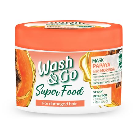 W&G SUPERFOOD маска ПАПАЯ 300 мл