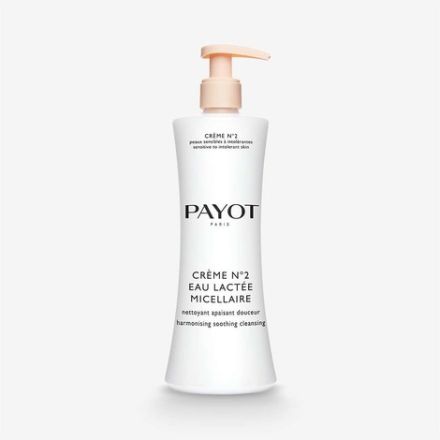 PAYOT CREME N°2 EAU LACTEE MICELLAIRE Мицеларно мляко за почистване на грим за чувствителна и нетолерантна кожа 400 мл