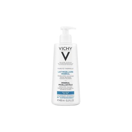 VICHY PURETЕ THERMALE Мицеларно мляко с минерали за суха кожа 400 мл