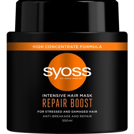 SYOSS REPAIR BOOST Маска за коса, 500 мл