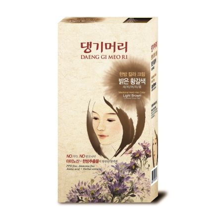 DOORI PHYTO  Безамонячна боя за коса Light brown, 140 мл