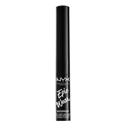 NYX PROFESSIONAL MAKEUP EPIC WEAR METALLIC Течна очна линия Silver M, 10 мл