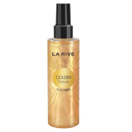 LA RIVE GOLDEN DREAM Парфюмен спрей за тяло с блясък, 200 мл.