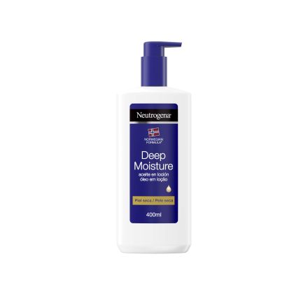 NEUTROGENA NF Дълбоко овлажняващо олио-лосион за суха кожа, 400 мл.