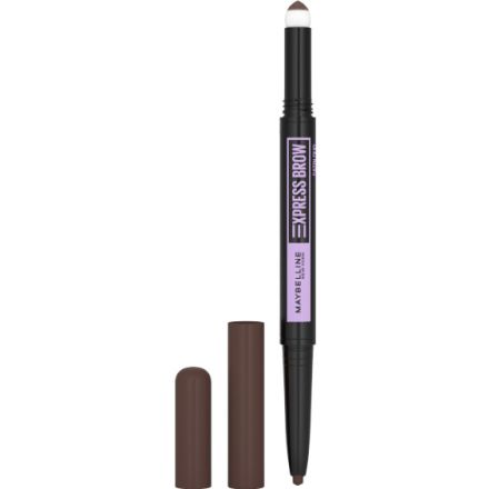 MAYBELLINE NEW YORK EXPRESS BROW SATIN DUO Молив за вежди 04 Dark brown, 9 г
