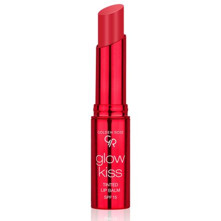 GOLDEN ROSE GLOW KISS Балсам за устни 02 Strawberry, 3 г