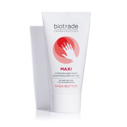 BIOTRADE MAXI Хидратиращ крем за ръце с масло от Ший 50 мл.