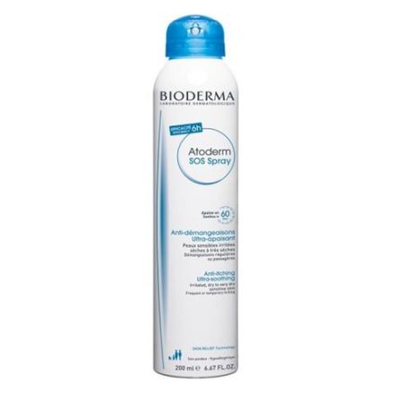 BIODERMA ATODERM SOS Успокояващ спрей за раздразнена и много суха чувствителна кожа 200 мл.