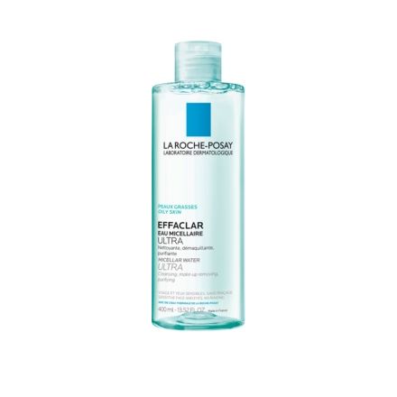 LA ROCHE-POSAY EFFACLAR ULTRA Мицеларна вода за мазна и чувствителна кожа 400 мл. 
