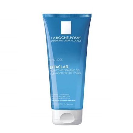 LA ROCHE-POSAY EFFACLAR Почистващ измивен гел за лице за мазна и чувствителна кожа, 200 мл. 
