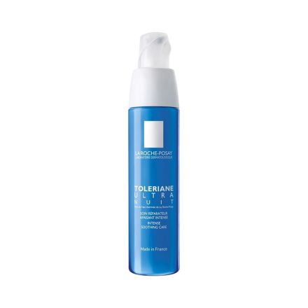 LA ROCHE-POSAY TOLERIANE ULTRA Успокояващ нощен флуид за лице, 40 мл.