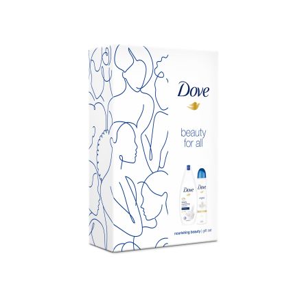 DOVE ORIGINAL Подаръчен комплект Део спрей, 150 мл + Душ гел, 250 мл 
