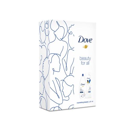 DOVE ORIGINAL Подаръчен комплект Лосион за тяло, 250 мл + Душ гел, 250 мл