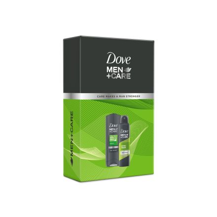 DOVE EXTRA FRESH Подаръчен комплект  Део спрей, 150 мл + Душ гел, 250 мл