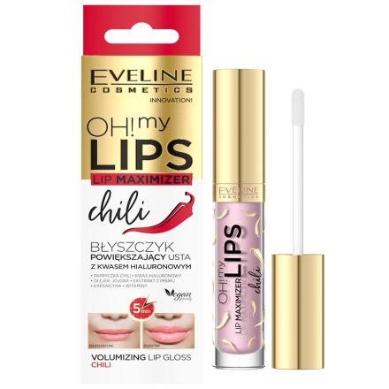EVELINE OH! MY LIPS - LIP MAXIMIZER Гланц за уголемяване на устни - Чили, 4.5 мл