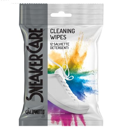 SNEAKER CARE  Почистващи мокри кърпи, 12 бр.