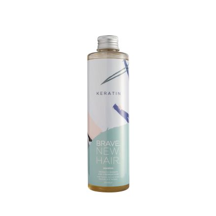 BRAVE.NEW.HAIR KERATIN Безсулфатен шампоан за моментално изгладена и еластична коса, 250мл.