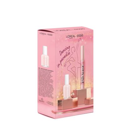 L'OREAL LASH PARADISE Подаръчен комплект Спирала + Лак за нокти 6 ESSIE
