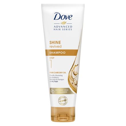 DOVE PURE DRY OIL Шампоан за суха коса, 250 мл.