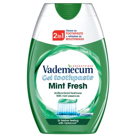 VADEMECUM MINT FRESH CEE 2в1 Паста за зъби, 75 мл.