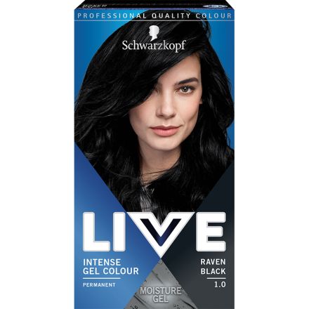 LIVE 1.0 Гел боя raven black, 60мл