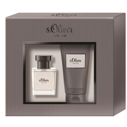 S.OLIVER FOR HIM Мъжки комплект ЕДТ 30 мл + душ гел 75 мл