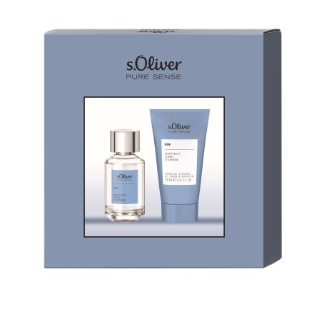 S.OLIVER PURE SENSE Мъжки комплект ЕДТ 30 мл + душ гел 75 мл