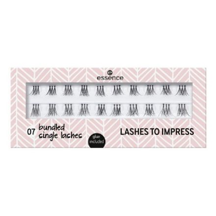 ESSENCE Изкуствени мигли снопчета 07, 20 бр.