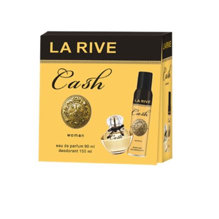 LA RIVE CASH WOMAN Комплект Парфюмна вода, 90 мл + Део спрей, 150 мл