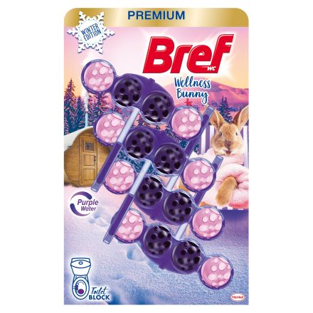 BREF Color Aktiv тоалетно блокче Wellness Bunny 4x50гр 