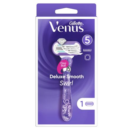 GILLETTE VENUS SWIRL Система за бръснене с 1 ножче, 1 бр.