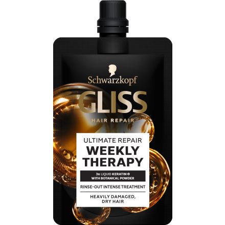 GLISS ULTIMATE REPAIR WEEKLY THERAPY Маска за коса, 50мл.