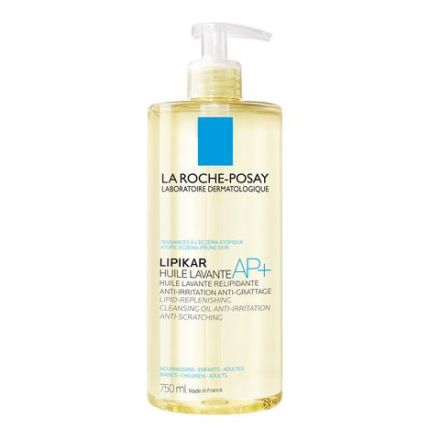 LA ROCHE-POSAY LIPIKAR AP+ Липидовъзстановяващо измиващо олио против раздразнения 750 мл.