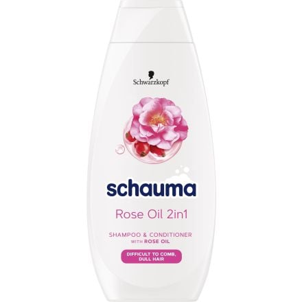 SCHAUMA ROSE OIL 2in1 Шампоан и балсам, 400мл