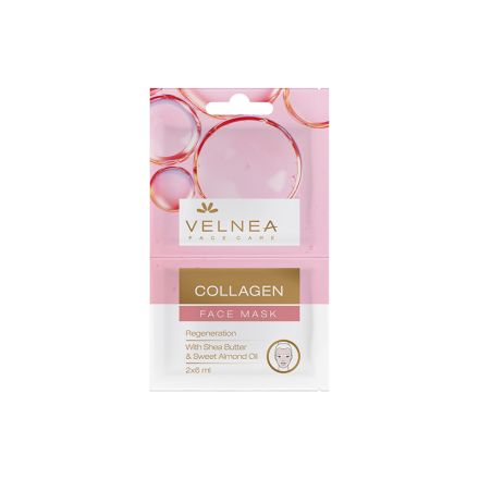 VELNEA FACE Маска за лице колаген  2x6 мл
