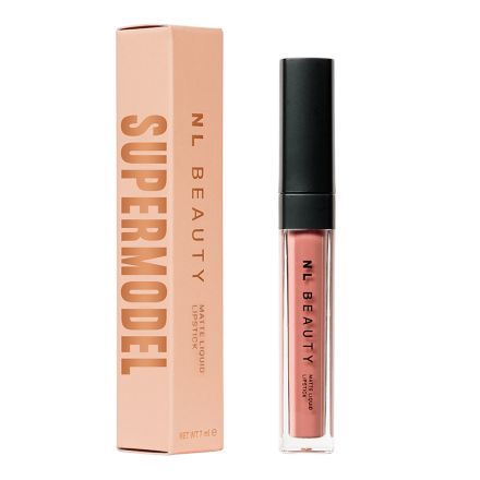 NL BEAUTY Дълготрайно течно матово червило Supermodel, 7 ml.