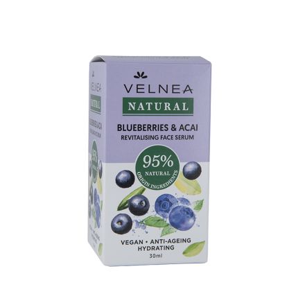 VELNEA NATURAL Ревитализиращ серум за лице 30мл