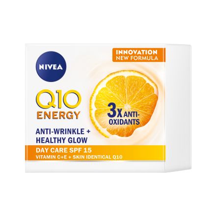 NIVEA Q10 Energy Дневен крем против бръчки, 50 мл