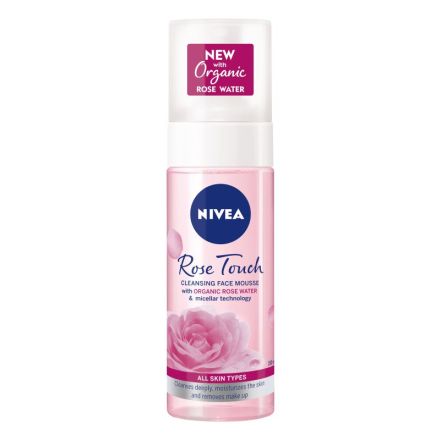 NIVEA ROSE TOUCH Измиваща пяна, 150 мл.