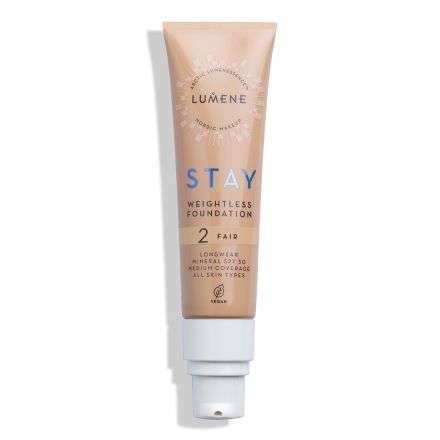 VEGAN STAY Минерален фдт SPF30 2 Fair