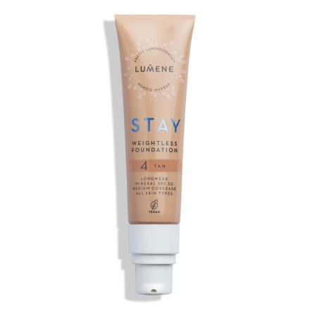 VEGAN STAY Минерален фдт SPF30 4 Tan