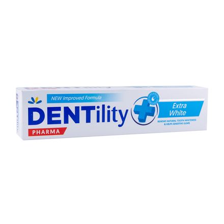 DENTILITY PHARMA EXTRA WHITE Паста за зъби, 75мл